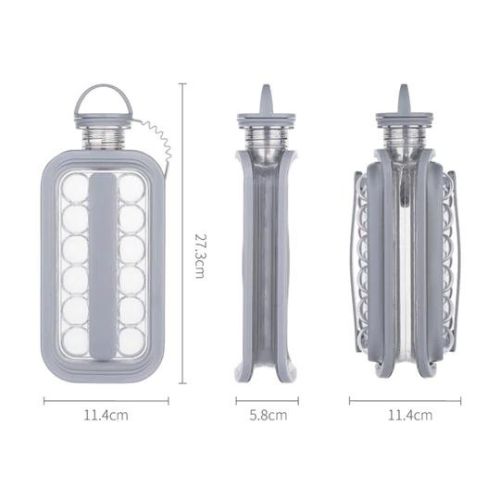 Ice Ball Maker Bottle (Clear)